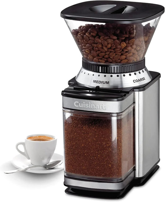 Cuisinart Electric Burr Coffee Grinder, 18-Position Selector, 4-18 Cups