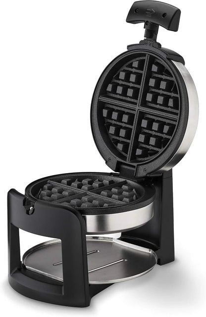 Cuisinart Flip Belgian Waffle Maker, NonStick, Stainless Steel, 1" Thick