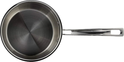 Cuisinart MCP193-18N Multiclad Pro Triple Ply Stainless 3-Quart Skillet, Saucepan w/Cover