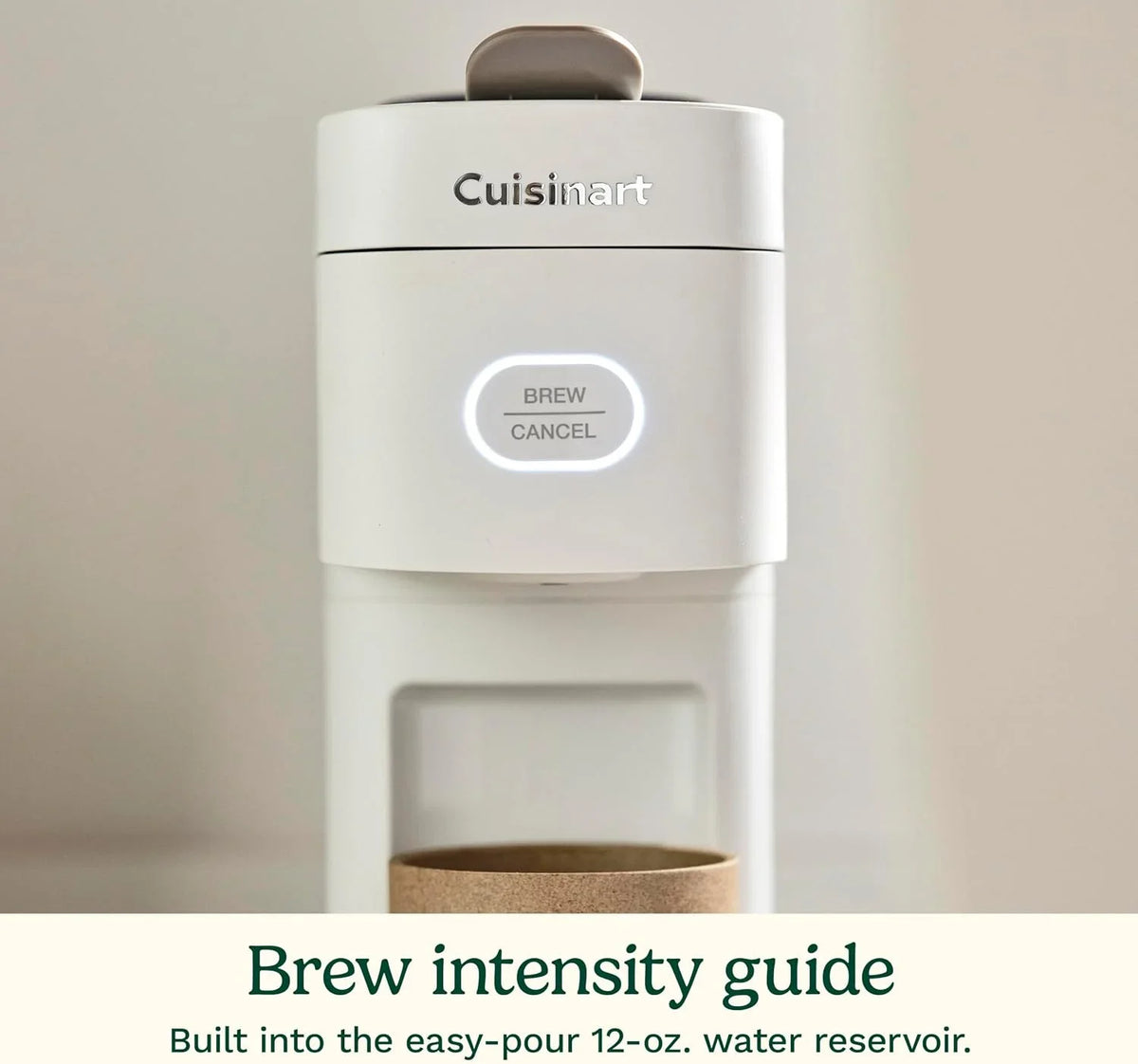 Cuisinart Soho™ Single-Serve Coffeemaker, Truffle, SS-7TR