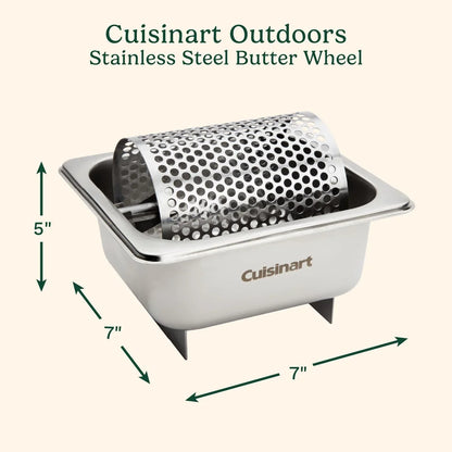 Cuisinart Butter Roller for Griddle, Quick-Heating Stainless Steel