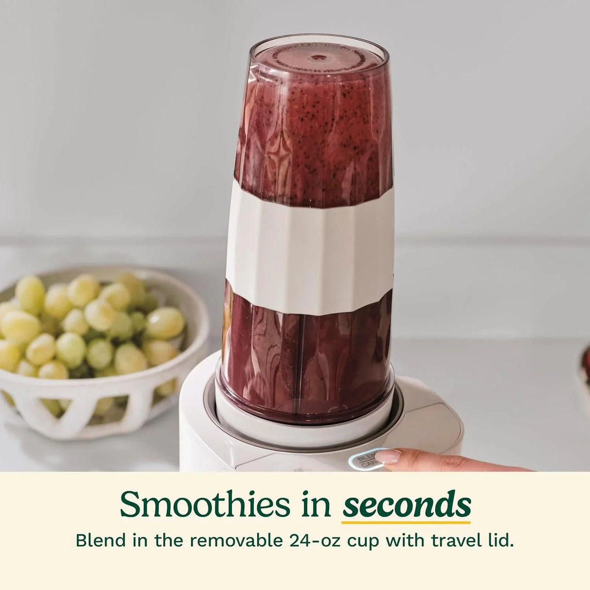 Cuisinart Soho™ Personal Blender, Truffle, CPB-7TR
