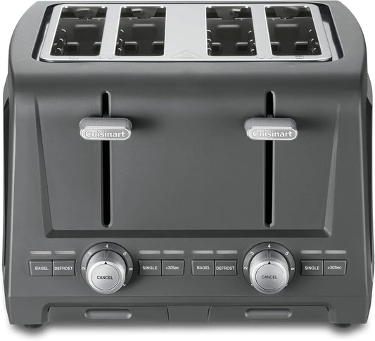 Cuisinart 4-Slice XL Slot Toaster, Extra-Wide Slots, 7 Shade Setting, Stone