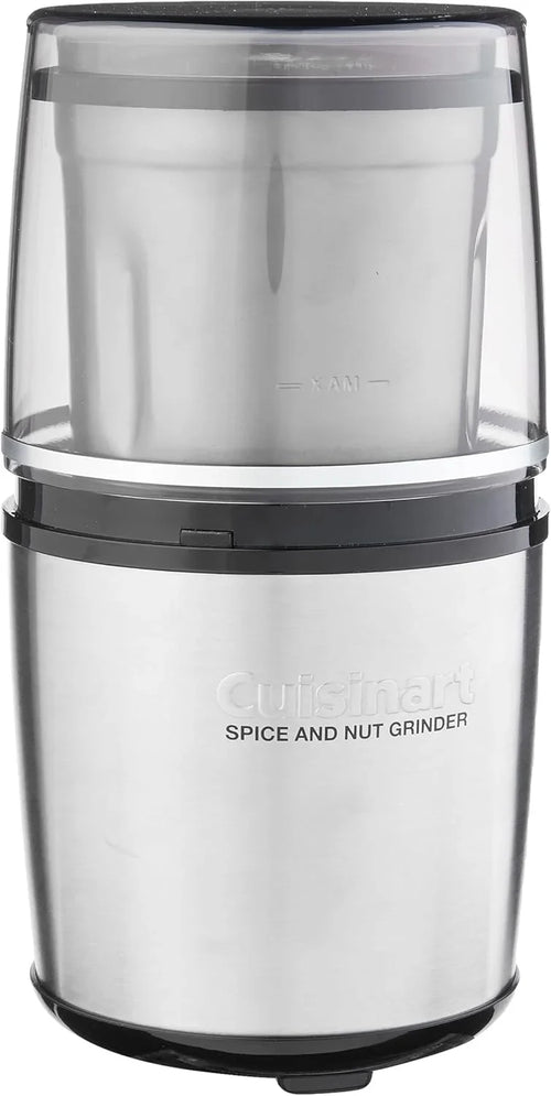 Cuisinart Spice and Nut Grinder, Push-Top Lid for On/Off, Dishwasher Safe