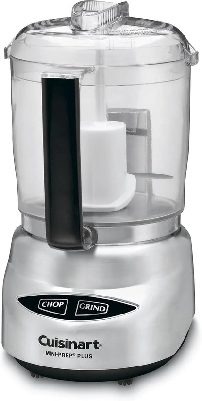 Cuisinart Mini Prep Plus Food Processor, 4 Cup, Brushed Stainless (Shiny)