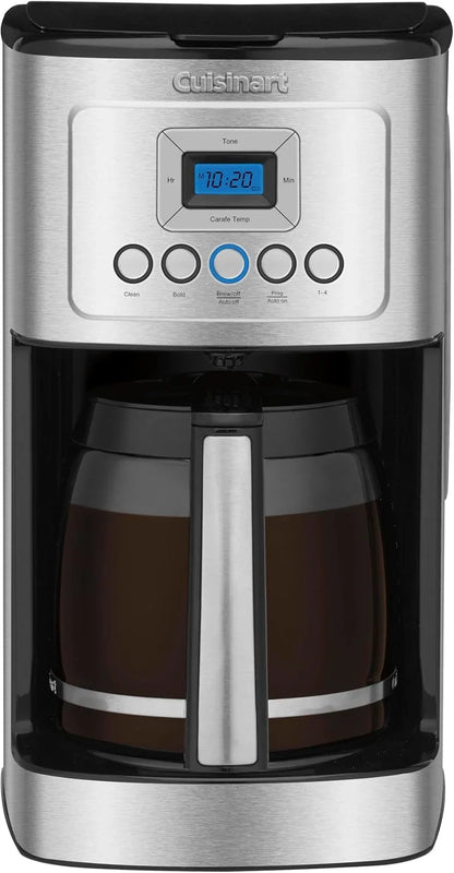 Cuisinart Coffee Maker, Programmable, Stainless Steel, 14-Cup Glass Carafe
