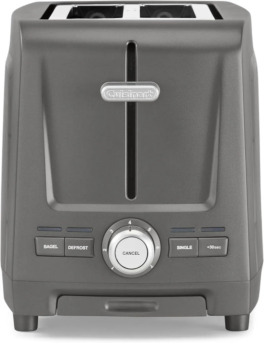 Cuisinart Core Collection 2-Slice Toaster | Extra-Long Slots for Artisan Bread | Bagel Setting |High-Lift Quickview™ | Single Slice & Defrost Functions | +30sec Toast Boost |Removable Crumb Tray