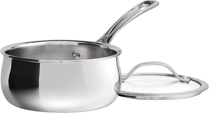 Cuisinart PureClad™ Triple-Ply 1.5 Qt. Stainless Steel Saucepan with Cover, PCT19-16