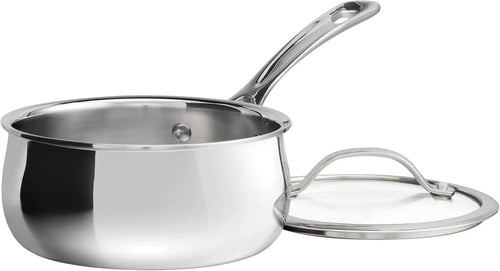 Cuisinart PureClad™ Triple-Ply 1.5 Qt. Stainless Steel Saucepan with Cover, PCT19-16