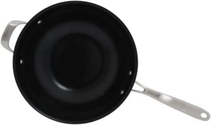 Cuisinart GG26-30H GreenGourmet Hard-Anodized Nonstick Stir-Fry Wok with Glass Cover 12-Inch