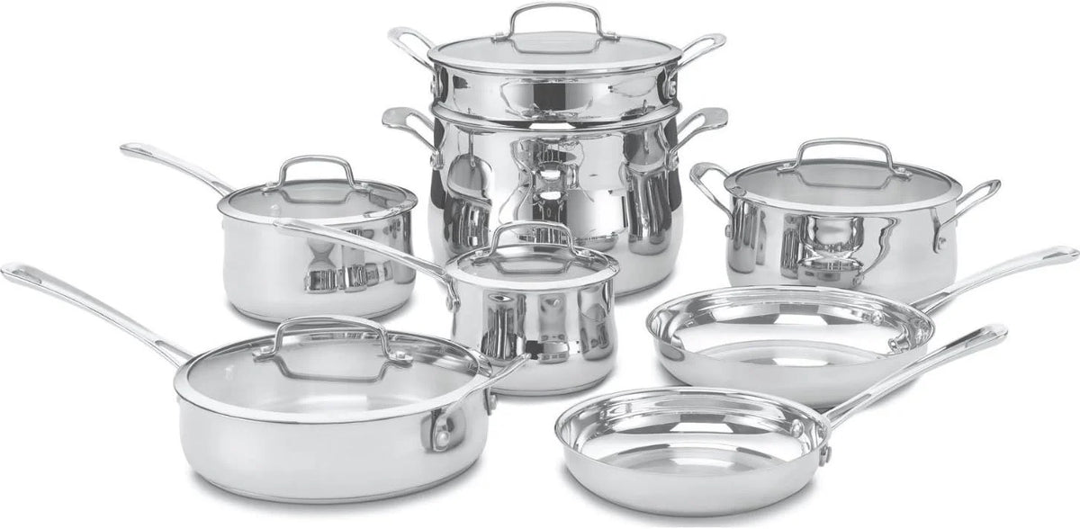 Cuisinart Contour Stainless 13-Piece Cookware Set