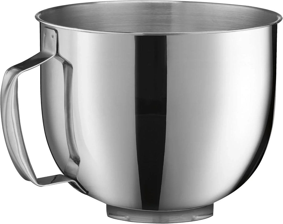 Cuisinart Stand Mixer, 12 Speed, 5.5 Quart Stainless Steel Bowl, Chef’s Whisk, Mixing Paddle, Dough Hook, Splash Guard w/ Pour Spout, White Linen, SM-50NAS, Manual
