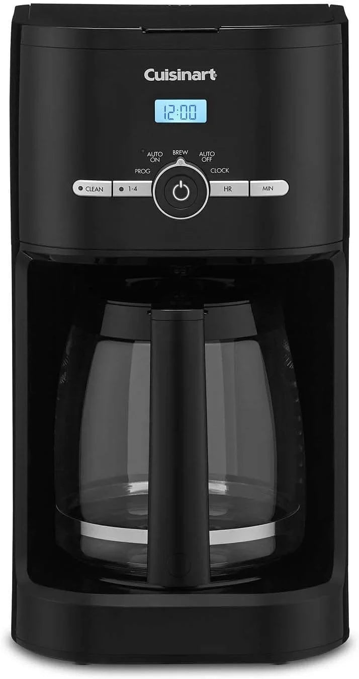 Cuisinart Classic 12-Cup Programmable Coffeemaker, Black, DCC-1120BKNAS