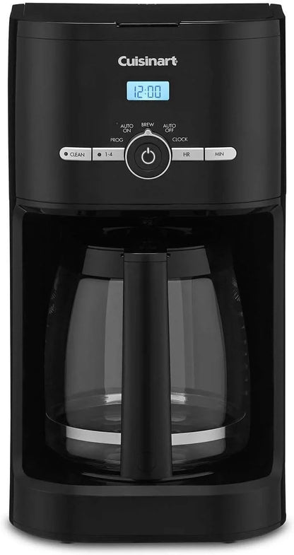 Cuisinart Classic 12-Cup Programmable Coffeemaker, Black, DCC-1120BKNAS
