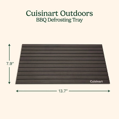 Cuisinart Defrosting Tray for Frozen Meat, Advanced Conductive Aluminum