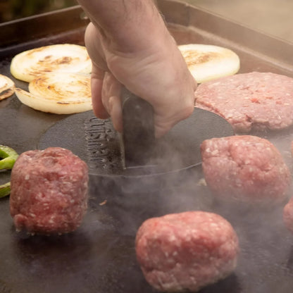Cuisinart Smash Burger Press, Cast Iron, 6.5" Round Burger Smasher