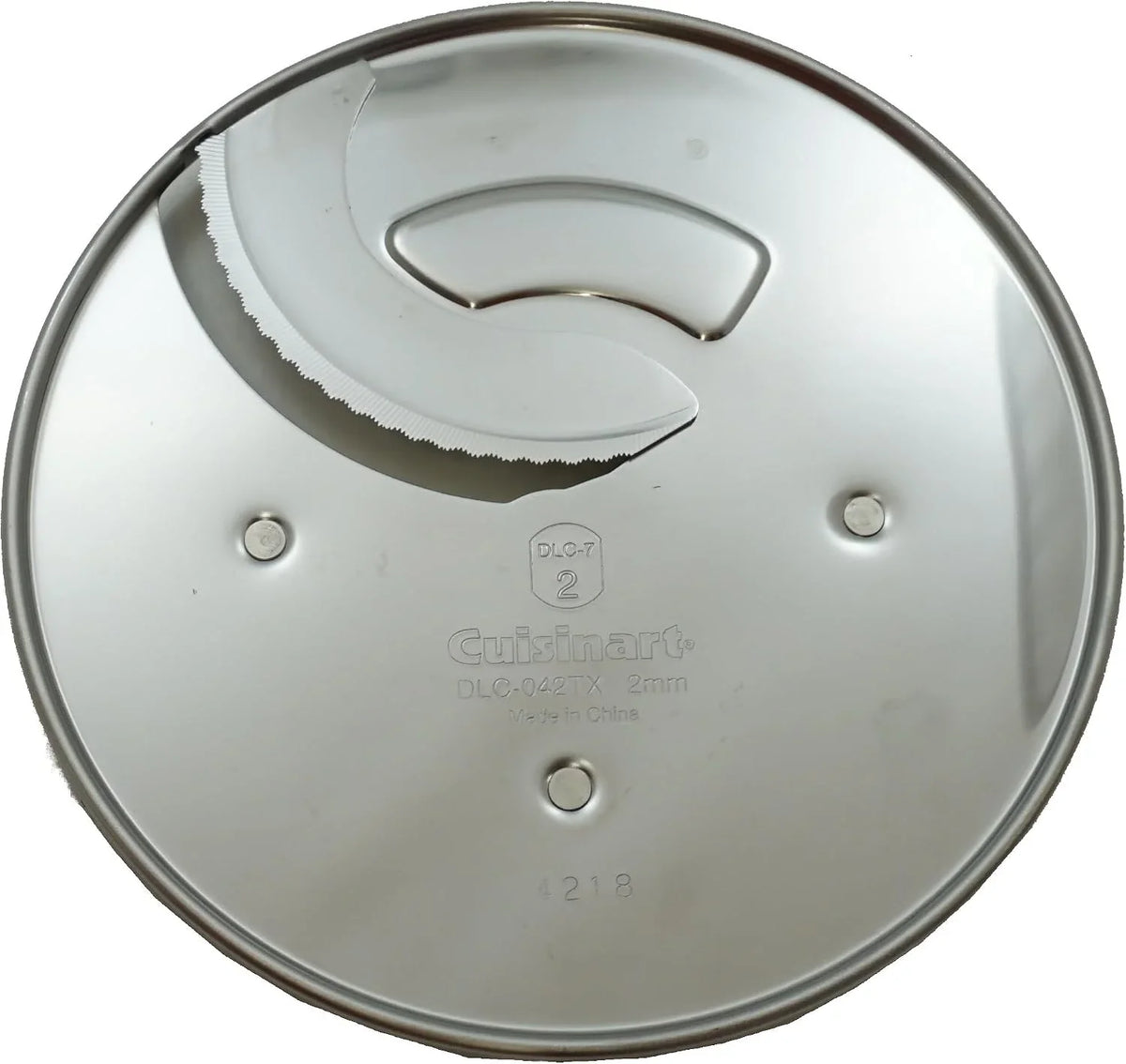 Cuisinart DLC-042TX-1 Replacement Disc Blade for DFP-14, DLC-2014, MP-14, CFP-28PC & EV-14SA Food Processors – Genuine OEM Attachment (2mm Fine Slicing Disc)